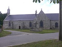 Façade Sud de la chapelle Notre-Dame-de-la-Clarté.