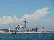 停泊於海軍馬公基地測天島軍港，攝於2013年。