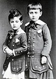 Robert i Marcel Proust cap a 1877.