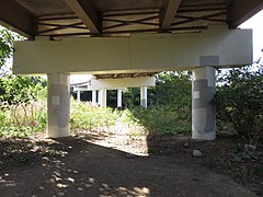 Underside of the SR 315 onramp in 2018