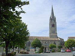 Skyline of Saint-Ciers-sur-Gironde