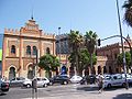 Antiga estação ferroviária Praça de Armas em Sevilha, na Espanha