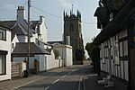 Church of St Mary the Virgin Shawbury parish church from the village centre.jpg