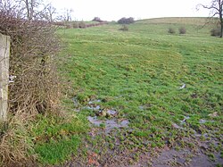 Cleve’s Hill, the site of Braunston Cleves also known as Fawcliff