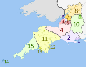 South West England counties 2023 map.svg