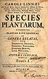 Frontispice de Species plantarum