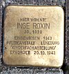 Stolperstein für Inge Roxin