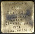 Stolperstein für Else Meyerhof (Richard-Wagner-Straße 23)