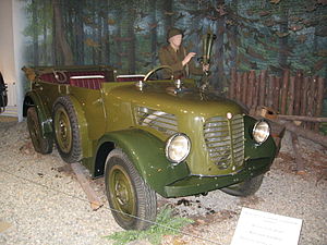 Tatra V809 im Technické muzeum Tatra