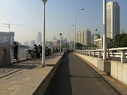 Binjiang Road near Hai River, 2012