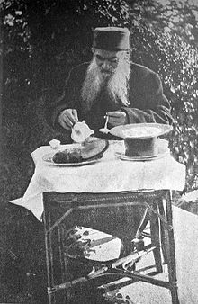 Tolstoy's vegetarian breakfast Tolstoj's vegetarian breakfast.JPG