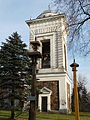 Glockenturm der Kirche
