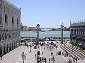 The Piazzetta San Marco, view from Saint Mark's Basilica