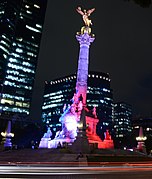 Ángel de la Independencia, Mexico (Mexique).