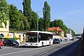 Nördlich vom Bahnhof Nussdorf, Blickrichtung stadtauswärts