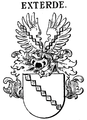 Wappen derer von Exterde bei Siebmacher (1906)