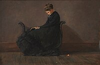 Вінслов Гомер, США. «Портрет Єлени де Кей», 1872 р.