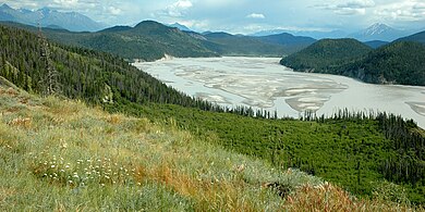 Wrangell - St Elias National Park and Preserve, near Chitina, Alaska (28 June 2009)