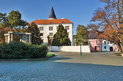 Le château de Přerov.
