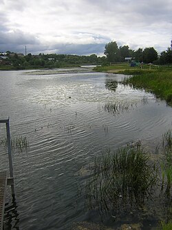 Мстёрка в черте посёлка Мстёра