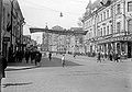 Покровка в начале 1930-х гг. Вид от Покровских ворот в сторону центра.