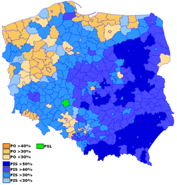 Парламентські вибори в Польщі 2015