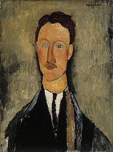 Portrait de l'artiste Léopold Survage, 1918 – Musée d'Art Ateneum, Helsinki.