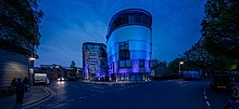 Young Street at ARU Cambridge. Tribute to NHS heroes during the Covid pandemic. Anglia Ruskin University Cambridge - Young Street - Tribute to NHS Heroes.jpg