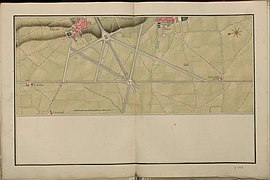 Carte de Thiais vers 1780, Atlas de Trudaine.