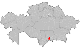 Distretto di Bajzaq – Localizzazione