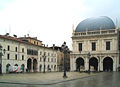 Brescia Piazza della Loggia meydanı