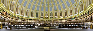 The Circular Reading Room of the British Museum.