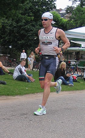 Cameron Brown beim Ironman Germany 2005