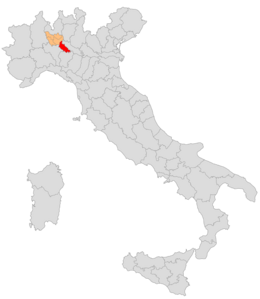 Circondario di Lodi – Localizzazione