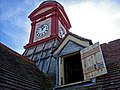 The clock tower.