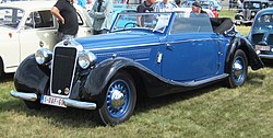 Delage Type D.6.70 als Cabriolet von 1937