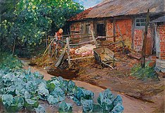 「豚小屋」(c.1895)