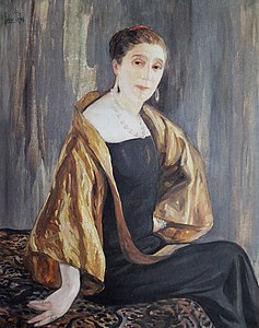 Portrait de Jeanne Lanvin (1925), Musée des Arts Décoratifs (Parijs).