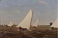 Závody plachetnic na řece Delaware (Thomas Eakins, 1874)