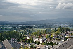 Eastern Abbotsford looking towards Mission