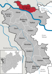 Plan Emmerich am Rhein