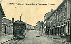 LIMONEST - Grande Rue et Terminus du Tramway
