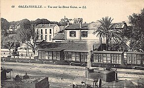 La gare d'Orléansville.