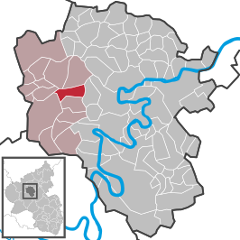 Kaart van Gevenich (Rijnland-Palts)