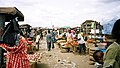ein Markt zwischen Accra und Cape Coast, 2005