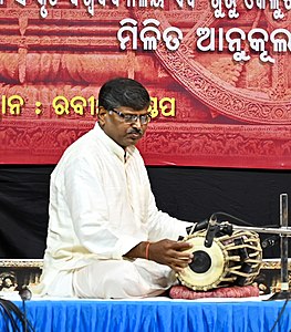 Guru Sachidananda Das, lauréat du prix Odisha Sangeet Natak Akademi