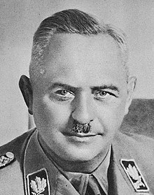 Hanns Kerrl. As Reichsminister of Church Affairs, he described Hitler as the "herald of a new revelation" and he also said that "positive Christianity" was not dependent on the Apostles' Creed or belief in Christ as the son of God. Hans Kerrl.jpg