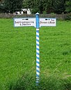 Wegweiser in Ödenpullach