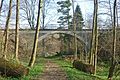 Eisenbahnbrücke der Schmalspurbahn Kohlmühle–Hohnstein