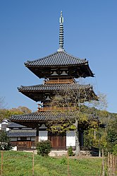 法起寺嗰三重塔